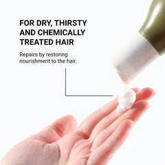 Loma Nourishing Conditioner with cranberry-pear aroma ideal for relaxing haircare ritual