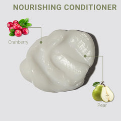 Loma Nourishing Conditioner texture close-up showing creamy moisture for dry hair