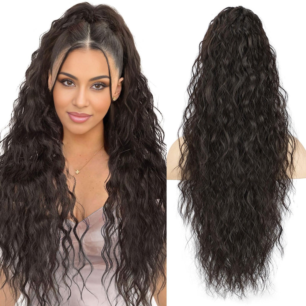 Lommel Ponytail Extension clipped-top attachment for quick everyday wear