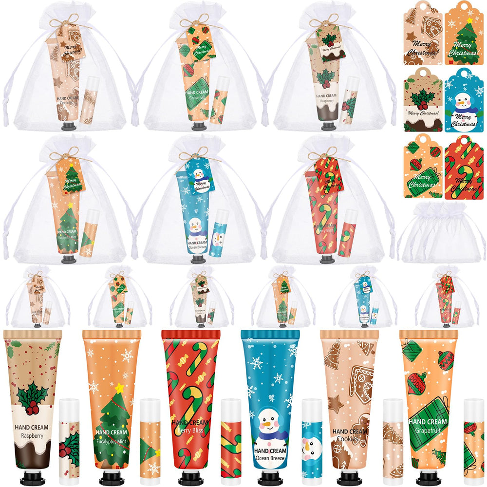 Loopeer Christmas hand cream set packaging shows festive colors for gifting