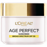L'Oreal Paris Age Perfect Collagen Expert day moisturizer tube closeup showing hydrating formula