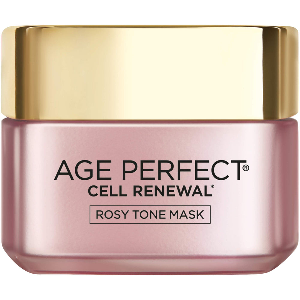 L'Oreal Paris Age Perfect Rosy Tone Mask five-minutes delivers instant rosy glow