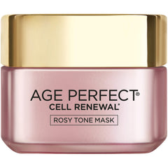 L'Oreal Paris Age Perfect Rosy Tone Mask five-minutes delivers instant rosy glow