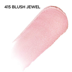 L'Oreal Paris Brilliant Eyes color swatch array showcases vibrant shimmer shades for customization.