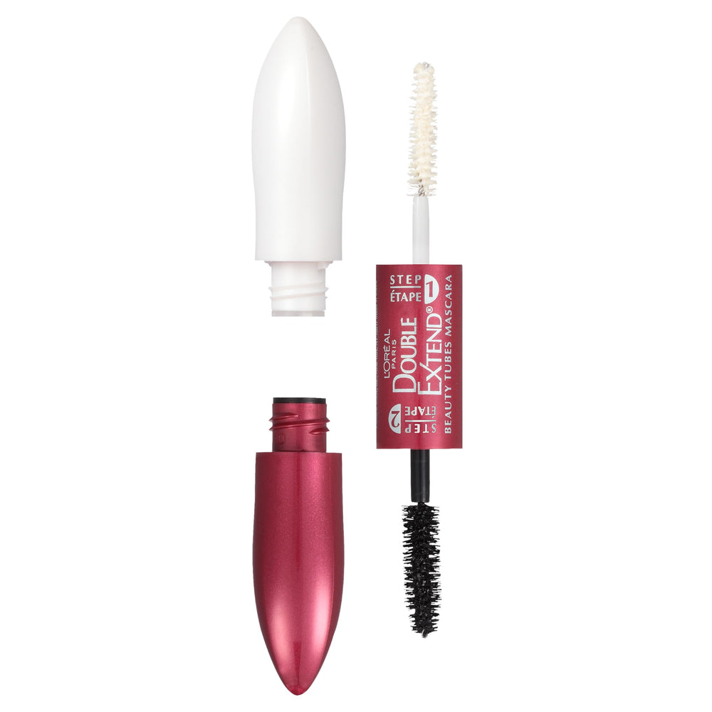 L’Oréal Paris Double Extend base coat application nourishes lashes for a smooth tubing base
