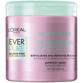 L'Oreal Paris EverPure exfoliating scalp scrub with apricot seed purifies scalp