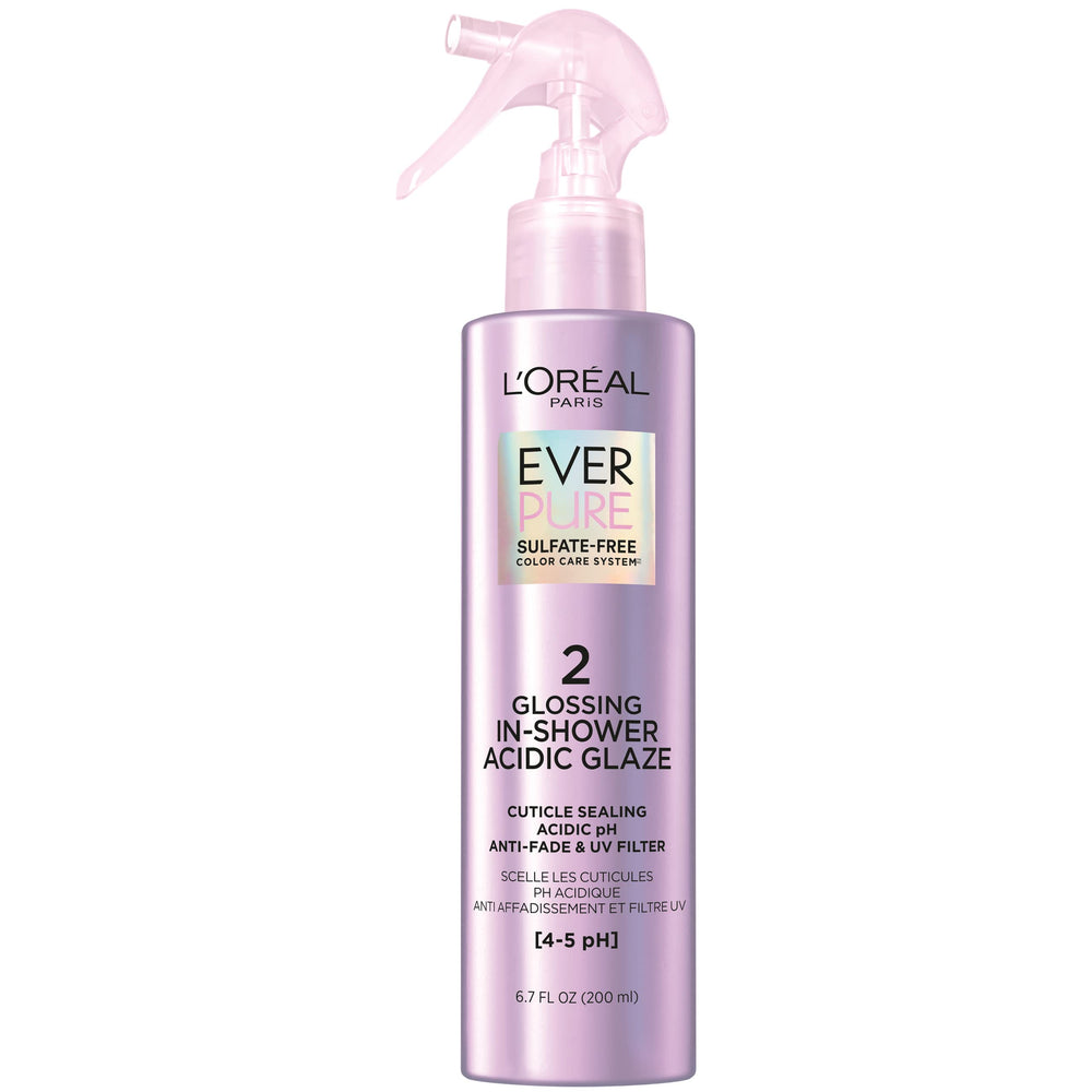 L'Oreal Paris EverPure Glossing Shampoo bottle for salon-like shine