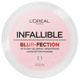 L'Oreal Paris Infallible Blur-fection powder compact for easy all-over setting.