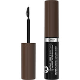 L'Oreal Paris Infallible Brow Mascara packaging closeup for on-the-go brow grooming