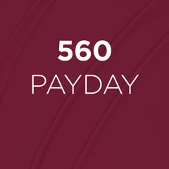 L'Oreal Paris Infallible Matte Resistance lipstick Pay Day 560 shade swatches on lips.