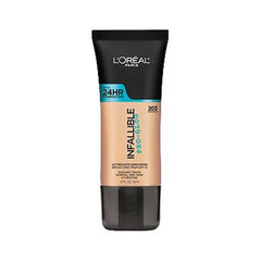 L’Oréal Paris Infallible Pro Glow Foundation Nude Beige bottle delivers hydrating glow and medium coverage