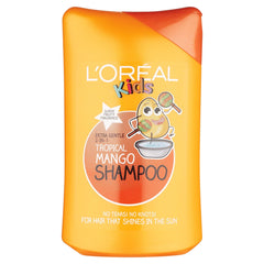 L'Oreal Paris Kids Shampoo Tropical Mango bottle for daily gentle cleansing and kid-friendly fragrance.