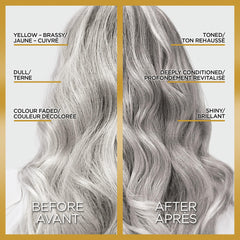 L'Oreal Paris Le Color Gloss in-shower usage image showing quick 15-minute application.