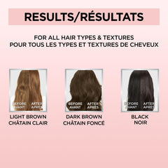 L'Oreal Paris Le Color One Step Toning Hair Gloss glossy brunette finish adds warmth
