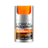 L’Oréal Paris Men Expert Hydra Energetic bottle front supports daily hydration against fatigue.