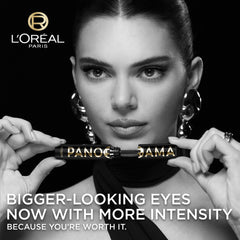 L'Oreal Paris Panorama Mascara application sweep highlighting root-to-tip coverage