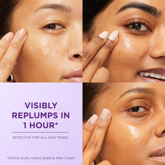 L’Oréal Paris Revitalift serum pump-dispense for easy daily application and hydration.