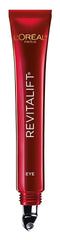 L'Oreal Paris Revitalift triple-power eye cream bottle for daily wrinkle care.