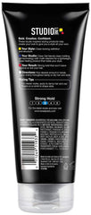 L'Oreal Paris Studio Line Clean Gel texture close-up showing defined hair