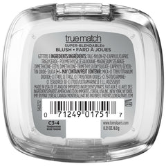 L'Oreal Paris True Match Tender Rose swatch displaying natural pink flush