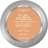 L’Oréal Paris True Match powder compact front view offering natural finish
