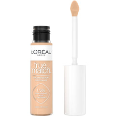 L'Oreal Paris True Match Radiant Serum Concealer bottle closeup showing brightening potential