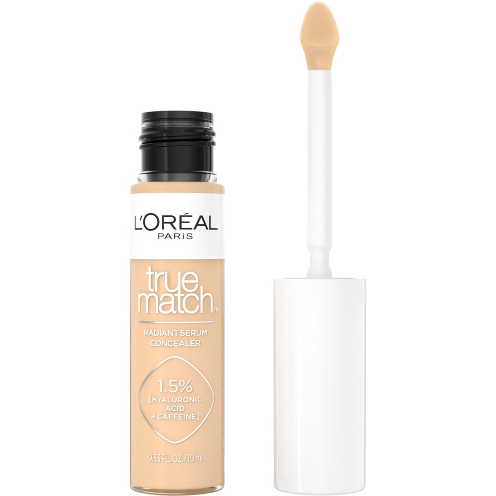 L'Oreal Paris True Match Radiant Serum Concealer outer packaging highlights long-wear hydration