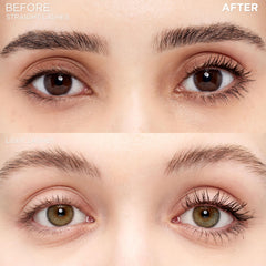 L'Oreal Paris Voluminous Original Mascara close-up on layered lashes.