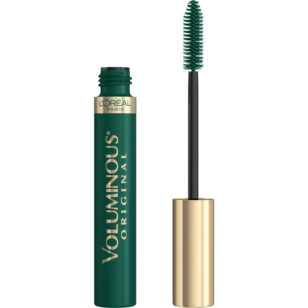 L'Oreal Paris Voluminous Original mascara wand close-up showing bold volume