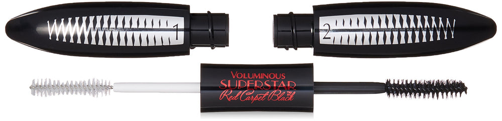 L'Oreal Paris Voluminous Superstar primer image demonstrates dramatic lash volume and base for mascara.
