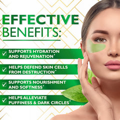 Lorelis Lab hyaluronic acid collagen eye patches for plump smooth skin