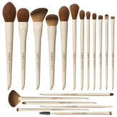 LORYP makeup brushes set 18-piece complete toolkit for professional-looking makeup application