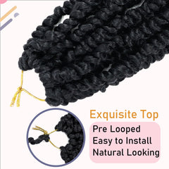LOSMOEER crochet needle and rings package enables quick, beginner-friendly styling.