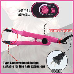 Lothee keratin beads white for versatile color blending in extensions