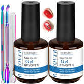 LOUINSTIC gel nail polish remover kit packshot for fast at-home removal.