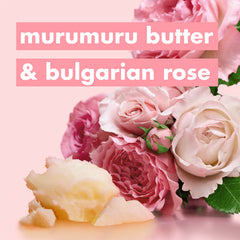 Love Beauty And Planet Blooming Color Shampoo rose petal closeup with fresh rosy fragrance