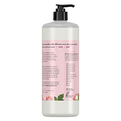 Love Beauty And Planet Blooming Color Shampoo lather demonstrates gentle cleansing for color-treated hair