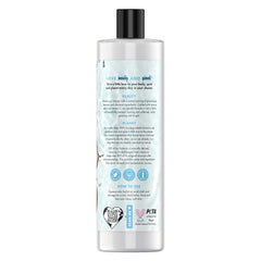 Love Beauty And Planet body wash lather close-up with coconut water and vitamin C for brightness
