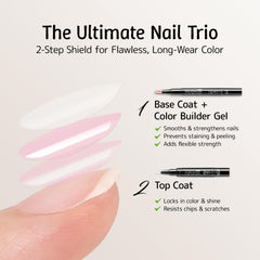 Love easy: base builder blanca en bolígrafo para alisar y construir la uña