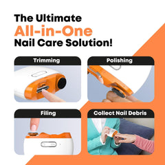 Love You Studio electric nail clipper LED light boosts grooming visibility