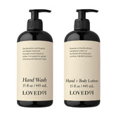 Loved01 Hand Wash bottle, gentle cleansing for soft, clean hands.