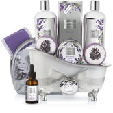 LOVERY Christmas gift basket for women ideal for gifting and at-home spa nights.