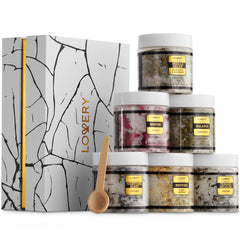 LOVERY Deluxe lavender bath salts jar for calming at-home soak ritual