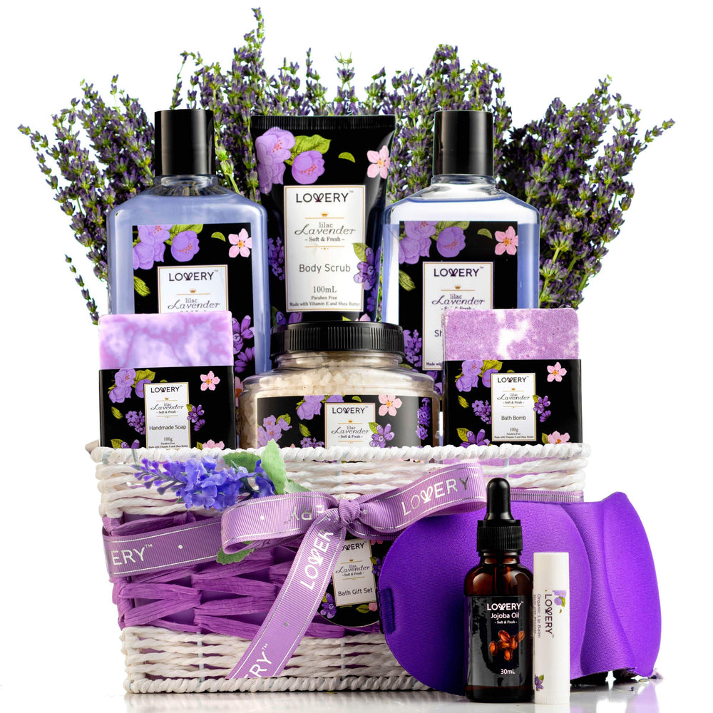 LOVERY gift basket packaging ready to gift, ideal for holiday surprises