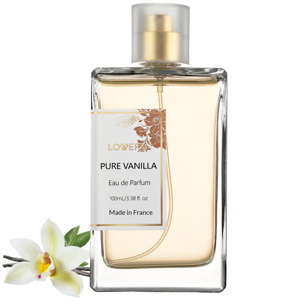 LOVERY pure vanilla perfume bottle with long-lasting vanilla scent