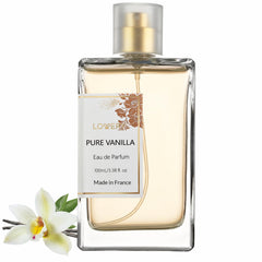 LOVERY pure vanilla perfume bottle with long-lasting vanilla scent
