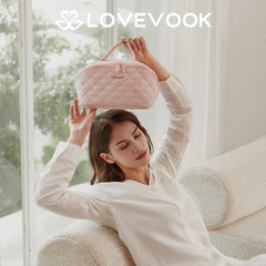 LOVEVOOK interior triple-proof lining resists leaks and odors during travel.