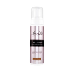 Loving Tan 2HR Express mousse pump-action for quick, even application.
