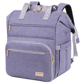 LTINVECK nail polish organizer backpack front view showing 70-bottle capacity
