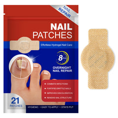 LTQXGT envase de parches para uñas, inicio fácil del tratamiento